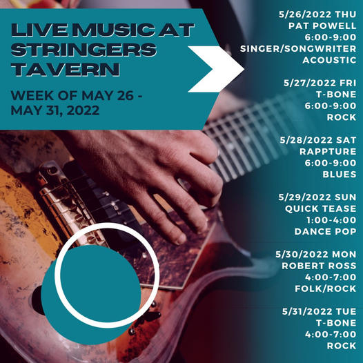 Stringers Tavern & Oyster Bar Live Music