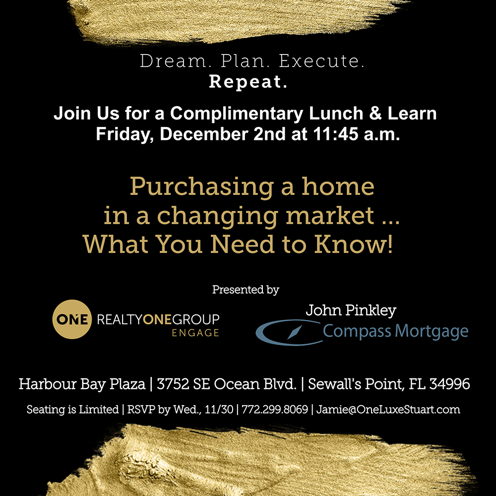 Realty One Group Engage: One Luxe Lunch & Learn