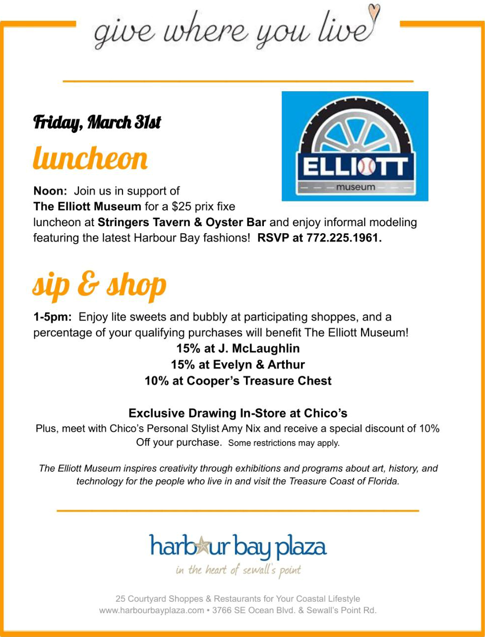 Elliott Museum Sip & Shop